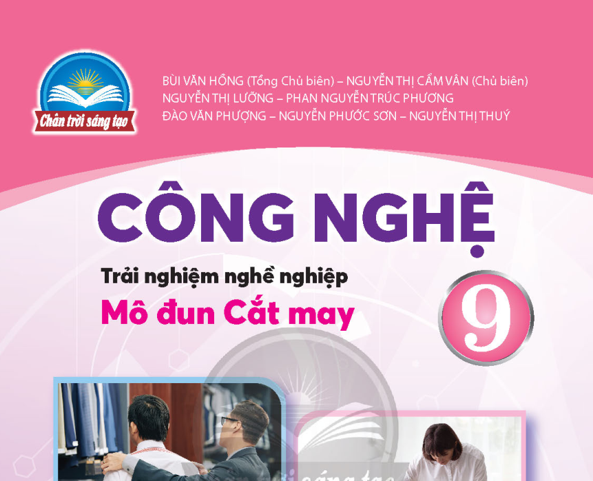 SÁCH GIÁO KHOA CÔNG NGHỆ 9 CẮT MAY CHÂN TRỜI SÁNG TẠO - Miễn phí